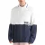 Tommy Jeans Heren Sweater Top In Kleur Geblokt (Wit, Marine)