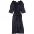 Vanilia Dress Easy Tidy Drape Night Sky