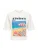 ONLY Shirt ‘ONLVEGA’  azuur / oranje / zwart / natuurwit