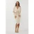 EsQualo Blazer Cropped Sand