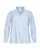 KAFFE CURVE Blouse ‘Anni’  hemelsblauw / pastelblauw / zilver