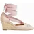 LK Bennett Lana Espadrilles Pale Rose