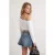 TRENDYOLMİLLA Dames Ecru Effen Lang Oversized Sweatshirts