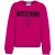 Moschino Milano Dubbele Smiley Fuxia-trui