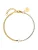PURELEI Armband ‘Fire Fusion’  goud / transparant