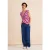Street One Dames Jersey top met print in Pink