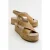 Bellezza Leren Plateausandaal (Dames)