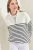 Gestreepte Ritskraag Relaxed Fit Trui