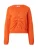 modström Gebreid vest ‘Heat’  oranjerood