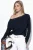 Dames Fleece Sweatshirt met Ronde Hals
