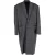 Balenciaga oversized jas met pied-de-poulepatroon in grijs polyester