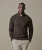 Profuomo PULLOVER HALF ZIP BROWN  M