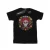 Disney Dames/Dames Coco Geborduurd doodshoofd Print Katoenen Vriend T-shirt (Zwart)