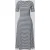 Christian Berg Woman Midi-jurk met halflange mouwen
