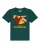 watabout.kids Shirt ‘Faultier Kleine Schwester’  donkergroen / oranje / donkerrood