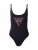 GUESS Badpak  rood / zwart / zilver