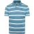 McGregor Bold Stripe Polo Dark Aqua
