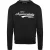 Aquascutum Unisex sweatshirt met logo, geribd, normale pasvorm en lange mouwen (Zwart)