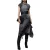 AllSaints Gian Dionne Dress Slate Grey