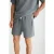 Short met middelhoge taille en rechte pijpen