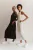 Trendyol Modest Dames Zwart Effen Maxi Mouwloos Casual Recht Modest Jurken