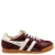 Gola Elan Serpent imitatieleren sneakers – bordeaux