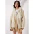 Pocket Gedetailleerde Oversized Pluche Jas