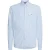 Tommy Hilfiger Herenoverhemd met knopen uit 1985, gestreept en met elastische pas (Blauw)
