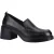 Hush Puppies Adelaide Dames Zwarte Leren Instappers