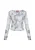 myMo ROCKS Blouse  lichtgrijs / donkergrijs