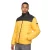 Crosshatch Heren Presnell jas met hoge hals (Geel)