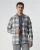 J.C. RAGS | Heren | Ramon Casual Overhemd Lange Mouw Sky Captain Blue Grote Ruit
