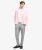 Premium Textured Chino Normale Pasvorm Grey