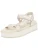 STEVE MADDEN Sandalen met riem  beige / wit