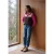 Fleece-Shirt in colorblock-stijl