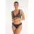 ten Cate Beach TC WOW voorgevormde bikinitop met lurex donkerblauw
