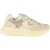Blauer Beige Polyurethaan Dames Sneaker