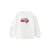 Mango Kids sweater met backprint ecru