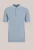 WE Fashion – Heren regular fit polo – Regular fit – Lichtblauw – Katoen –
