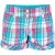 Puma Dames/Dames Katoenen Ruit Korte Broek (Blauw)