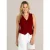 IVY BEAU Givenny Tops  Dark Red