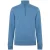 Farah Heren Wilsdon Fleece Sweatshirt met Kwartrits (Blauw)