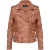 Dames leren Brando bikerjack-Loddon