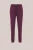 WE Fashion – Dames slim fit jersey pantalon met stretch – Slim Fit – Donkerrood – Viscose –