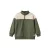 Wheat rechtvallende sweater – groen/ecru