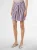 Ipuri Bandplooibroek  lila / wit