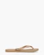 Havaianas Slim Logo Metallic Roségoud