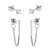 KARMA Jewelry sterling zilveren oorbellen Perfectly Plain