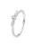 Hey Happiness Ring ‘Slim Nexus’  zilver