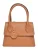 Luisa Vannini Brown Rundleer Tas